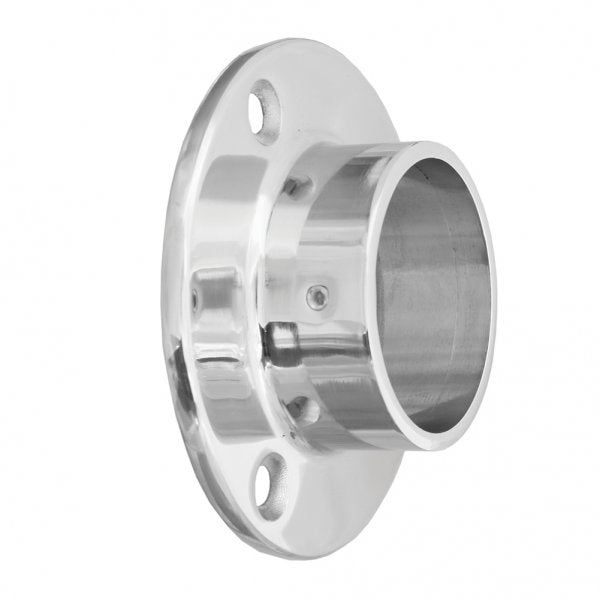 External fit round flange. Mirror
