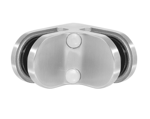 90 degree double glass clamp