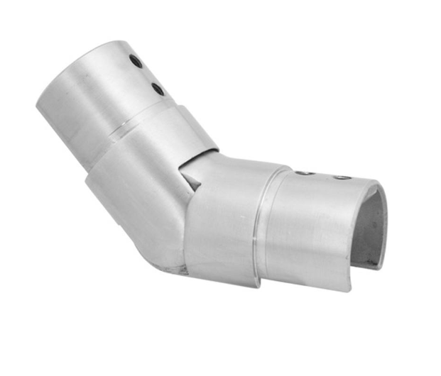 42.4mm Diameter - Cap rail. Adjustable connector upwards.