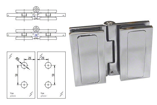 Deflector screen hinge