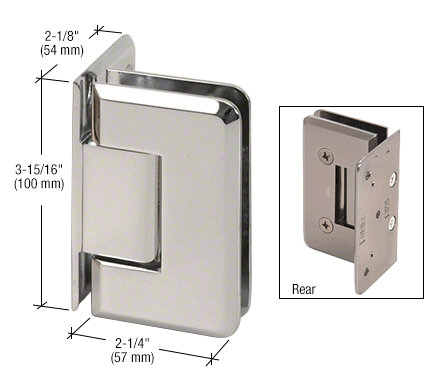 Cologne wall to glass hinge