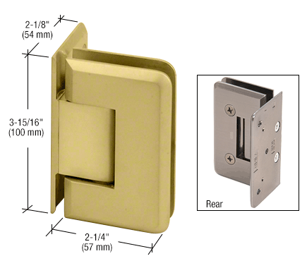 Cologne wall to glass hinge