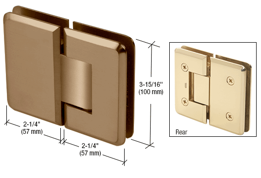 Cologne 180 degree glass to glass hinge