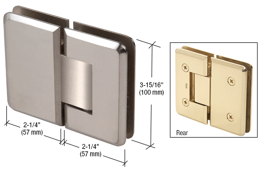 Cologne 180 degree glass to glass hinge