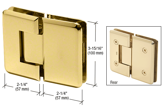 Cologne 180 degree glass to glass hinge