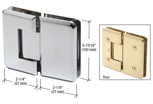 Cologne 180 degree glass to glass hinge