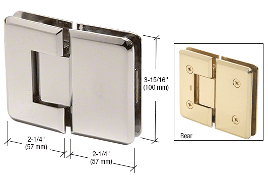 Cologne 180 degree glass to glass hinge