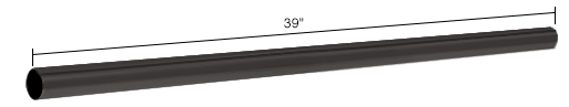 Support arm parts - 19mm diameter tube 1000mm