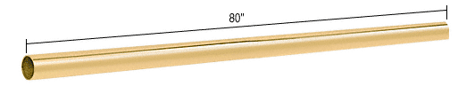 Support arm parts - wall to glass 2000mm