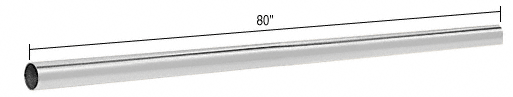 Support arm parts - wall to glass 2000mm