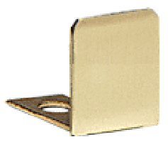 Fixed screen U-channel end cap 10mm
