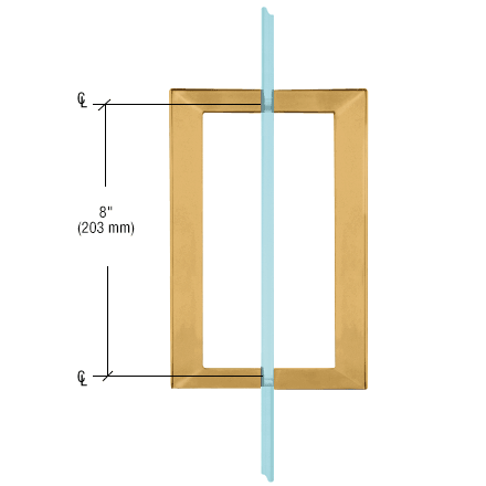 Pull handles - square