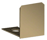 Fixed screen U-channel end cap 10mm