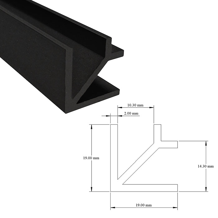 Corner profile 10mm