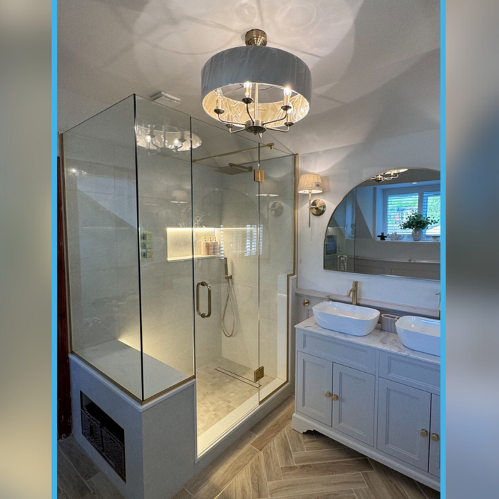 Custom Shower Enclosure Design and Delivery for Ryan, Lancashire