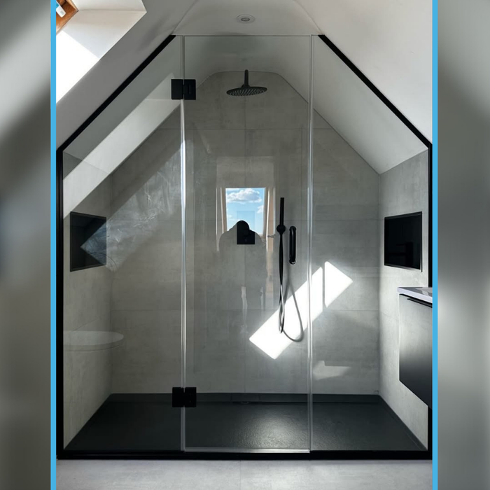 Shaped Design and Install - Splashing Out Bathrooms, Ossett