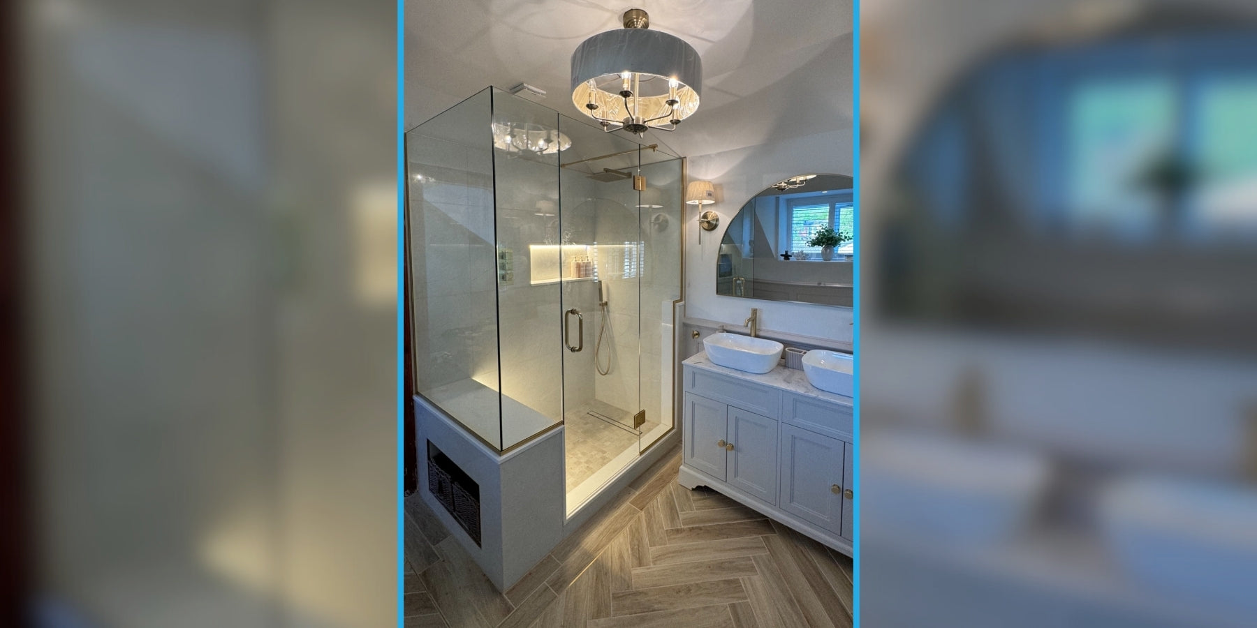 Custom Shower Enclosure Design and Delivery for Mr. R.G., West Yorkshire