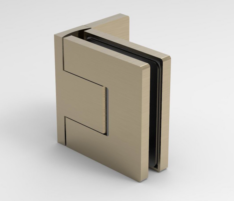 Bellagio wall to glass hinge