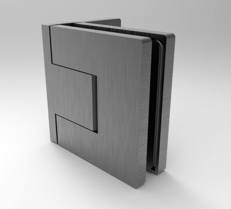 Bellagio wall to glass hinge