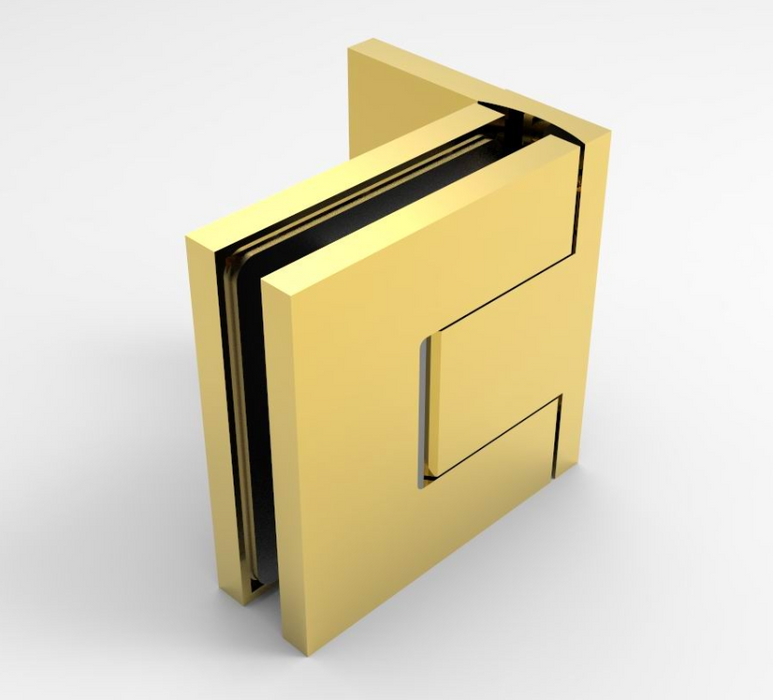 Bellagio wall to glass hinge