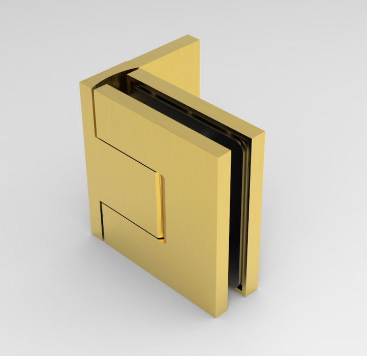 Bellagio wall to glass hinge