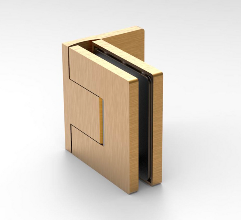 Bellagio wall to glass hinge