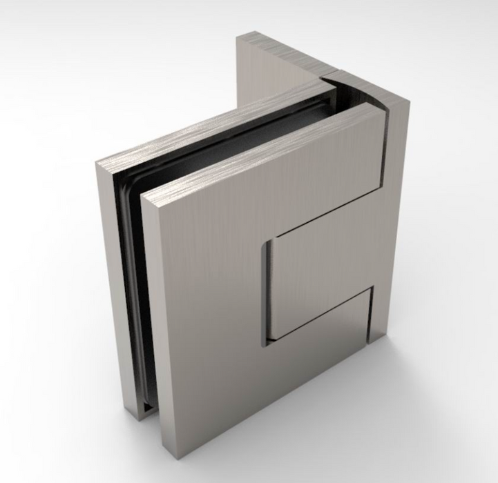 Bellagio wall to glass hinge