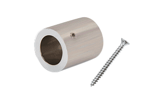 Slimline wall/ceiling fixing