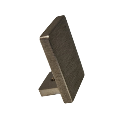 Fixed screen U-channel end cap 12mm