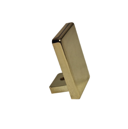 Fixed screen U-channel end cap 10mm