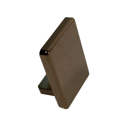 Fixed screen U-channel end cap 10mm