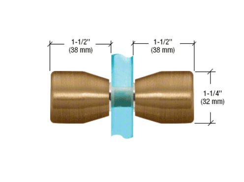 Bow-tie knob