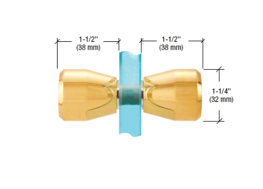 Bow-tie knob