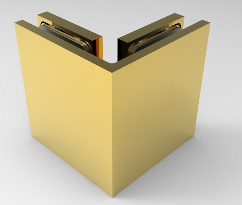 Bellagio 90 degree glass to glass clamp