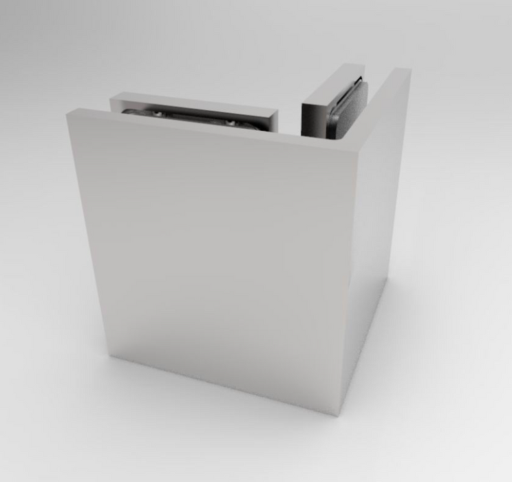 Bellagio 90 degree glass to glass clamp