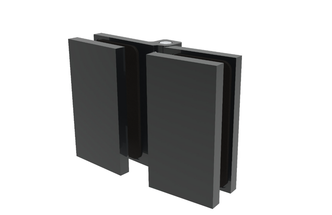 Bifold hinge - glass to glass