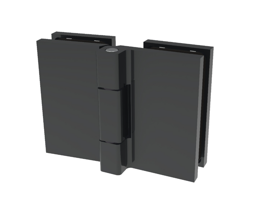 Bifold hinge - glass to glass