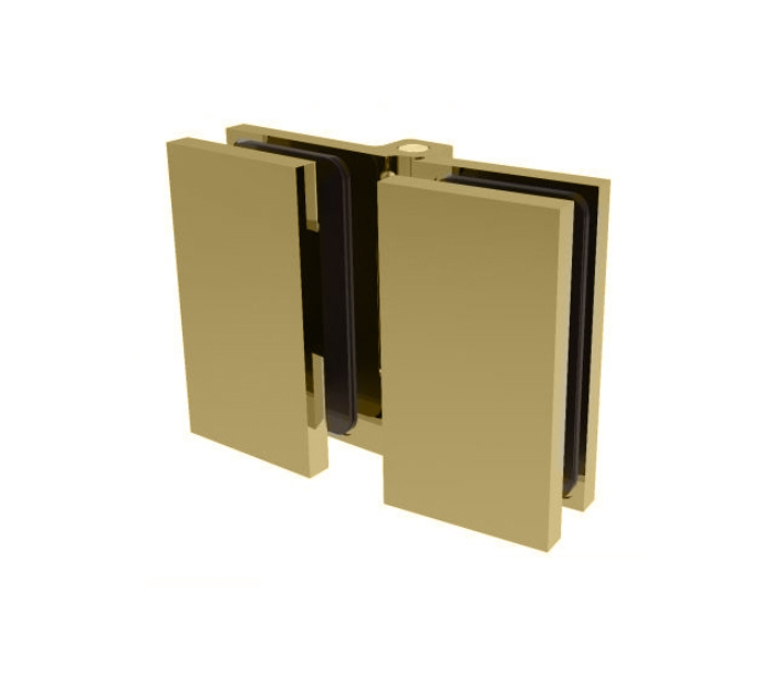 Bifold hinge - glass to glass