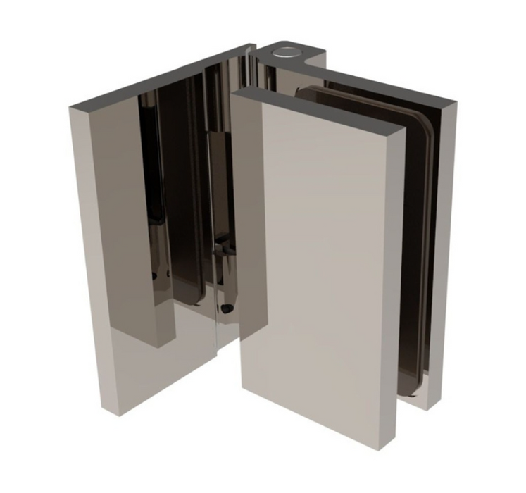 Bifold hinge - glass to wall