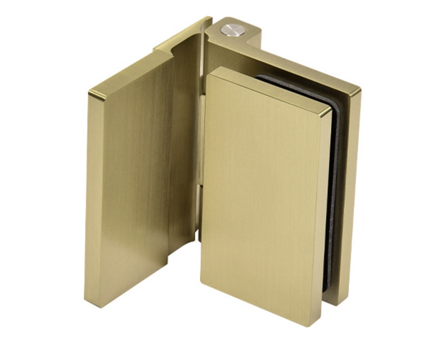 Bifold hinge - glass to wall