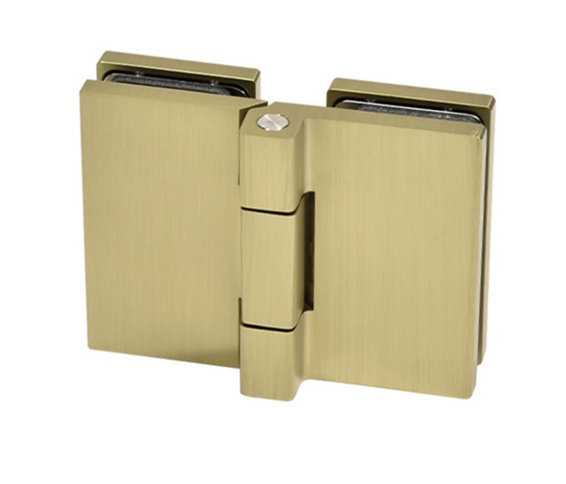 Bifold hinge - glass to glass