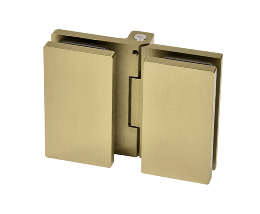 Bifold hinge - glass to glass