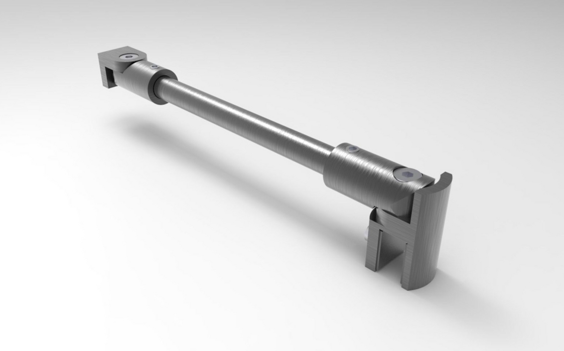 Slimline support arm set 8-10mm