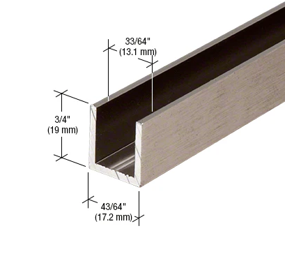 U-Channel 3.66m 10-12mm
