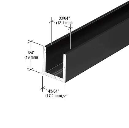U-Channel 3.66m 10-12mm