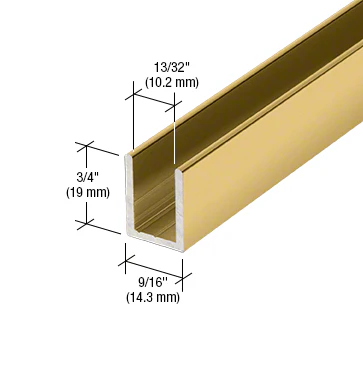 U-Channel 3.66m 10-12mm