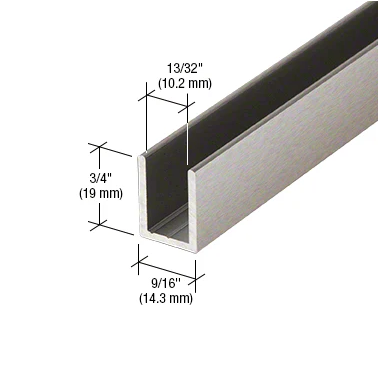 U-Channel 3.66m 10-12mm