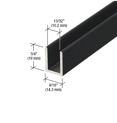U-Channel 3.66m 10-12mm
