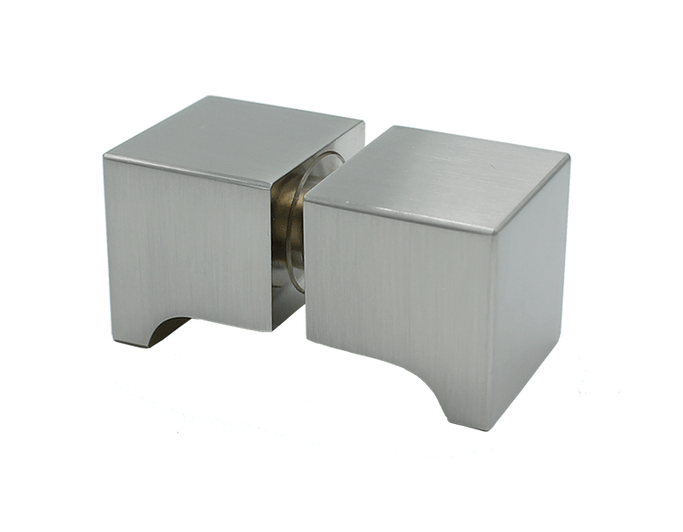 Square door knob