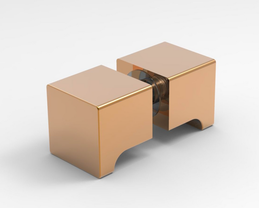 Square door knob